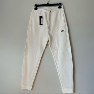 Diesel Off White Jogger Sweatpants
